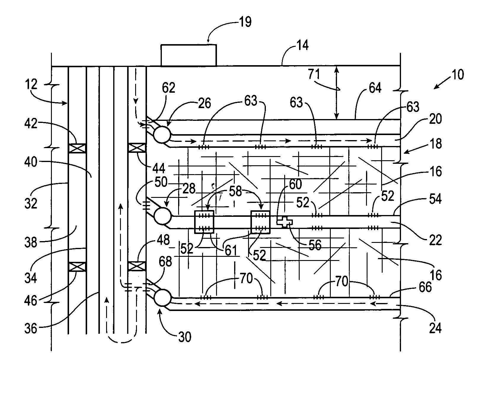 In-situ method of producing oil shale and gas (methane) hydrates, on-shore and off-shore