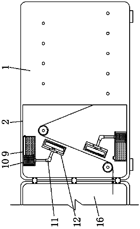 Gluing equipment with function of ensuring uniform gluing for production of insulation boards