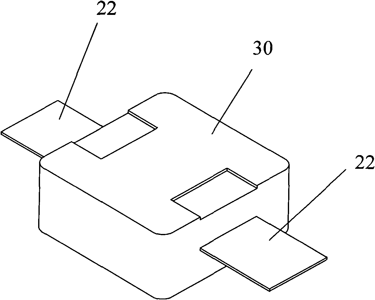 Integrally formed inductor and manufacture process thereof