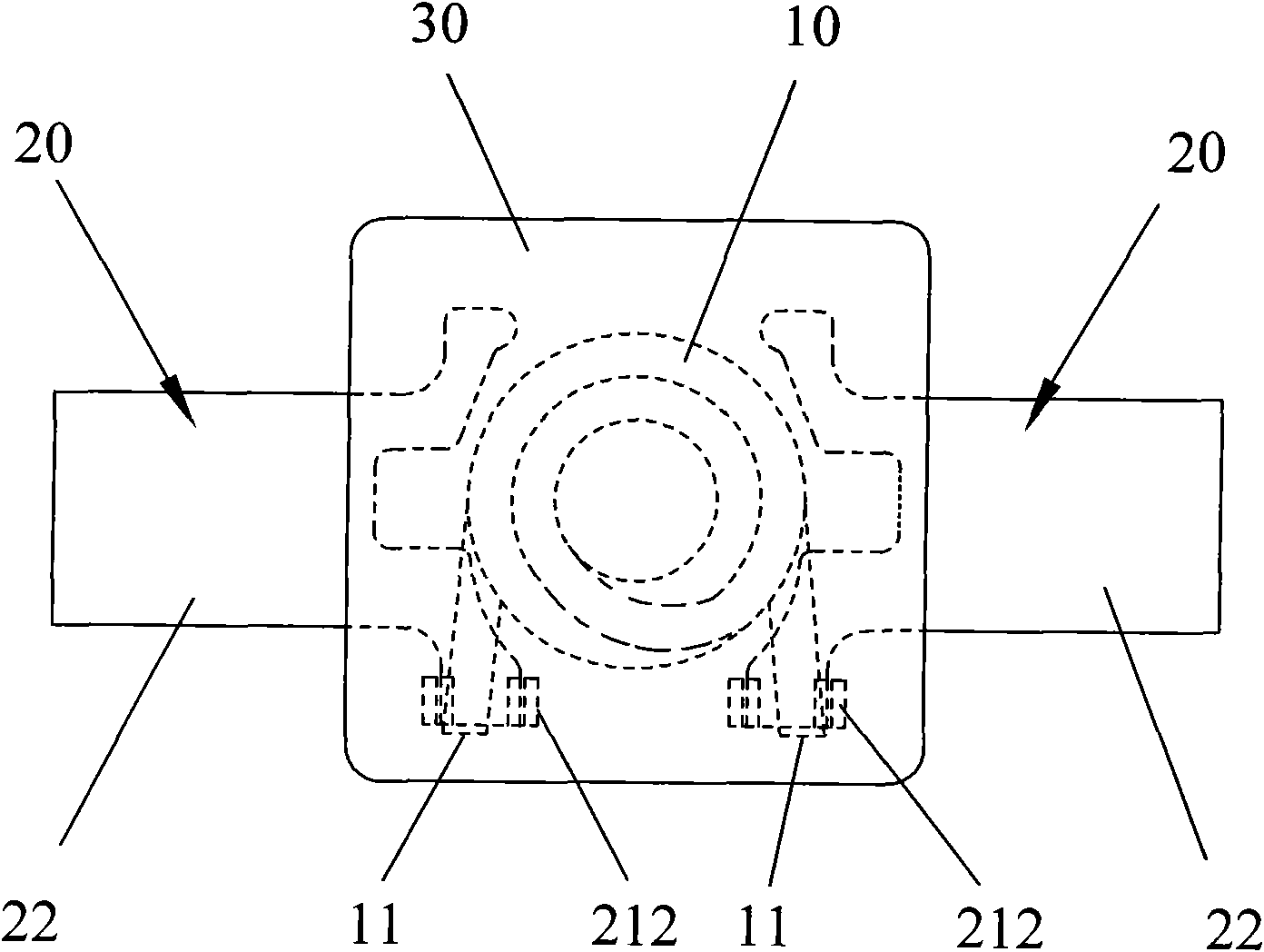 Integrally formed inductor and manufacture process thereof