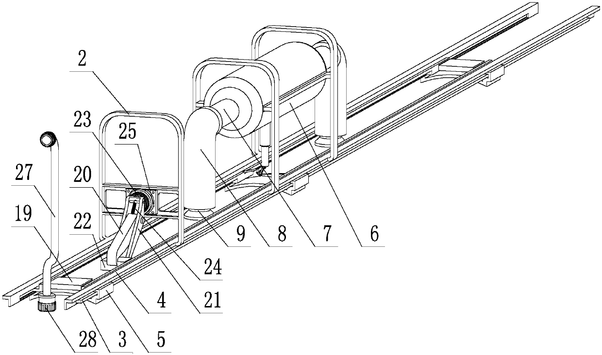 A dual-mode launching device for airborne missiles