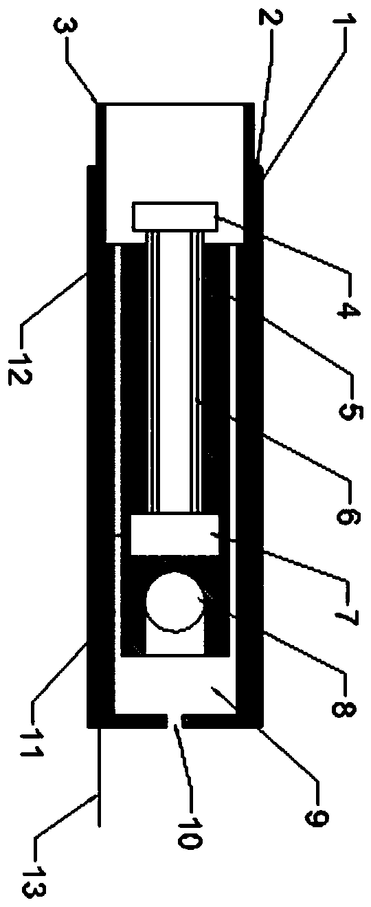 Automatic waterpower rectifying device for coal seam hydraulic drilling