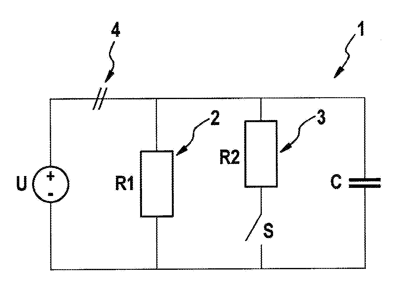 Method and apparatus for discharging an energy store in a high-voltage power supply system