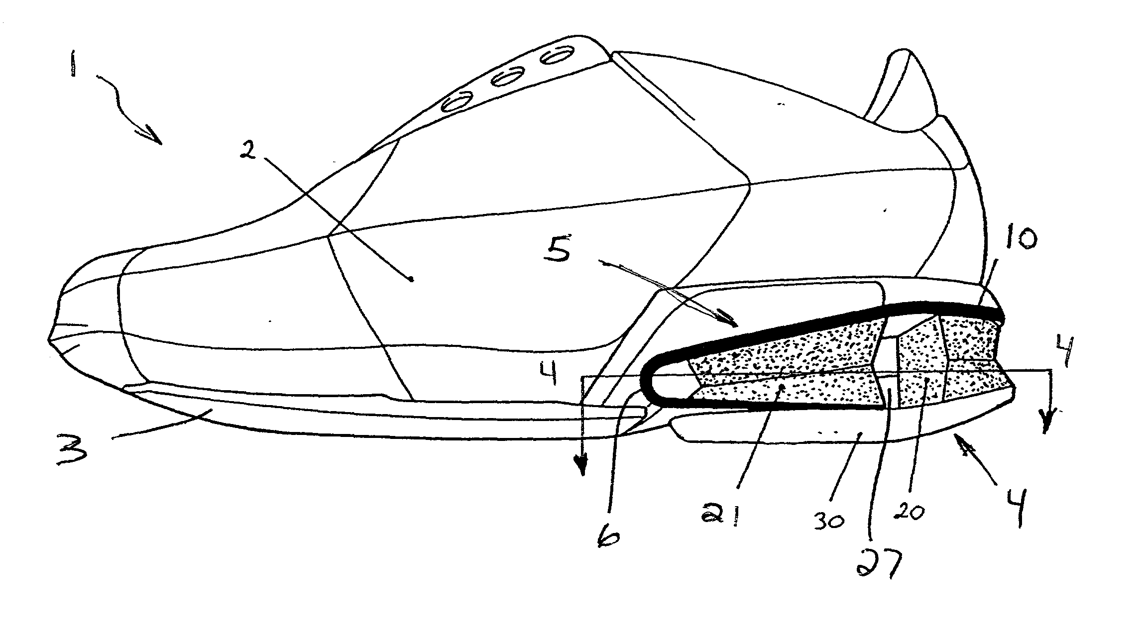 Shoe cartridge cushioning system