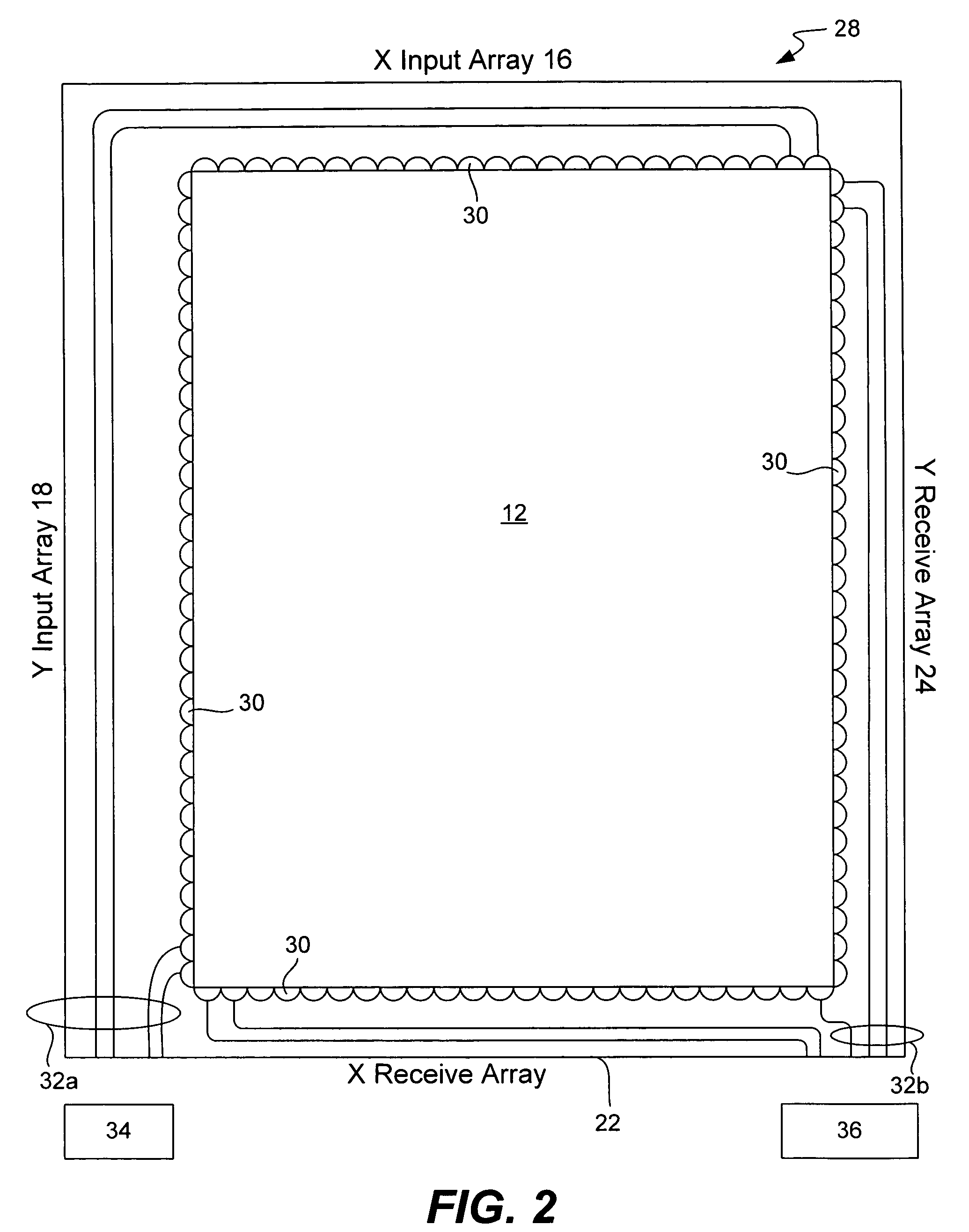 Apparatus and method for a folded optical element waveguide for use with light based touch screens