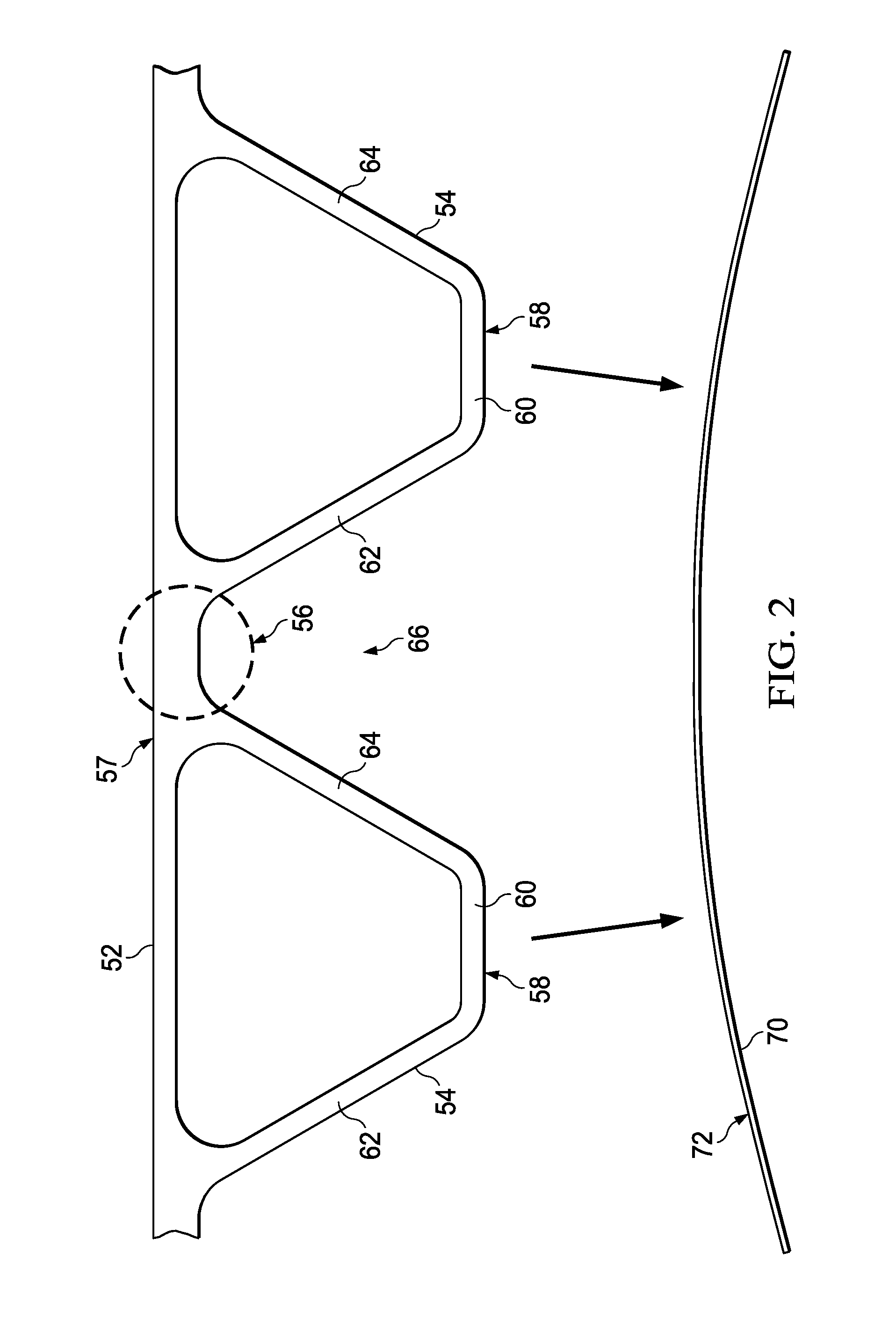 Flexible Truss Frame and Method of Making the Same