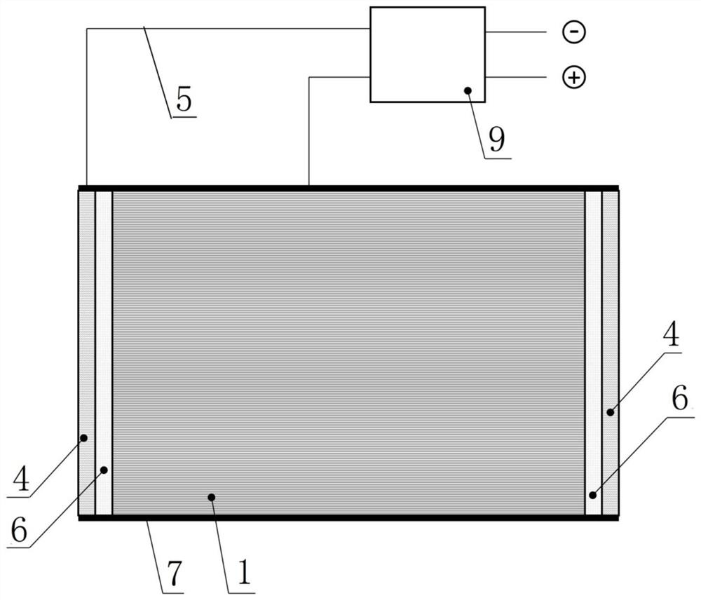 Automobile exhaust particulate matter adsorption device