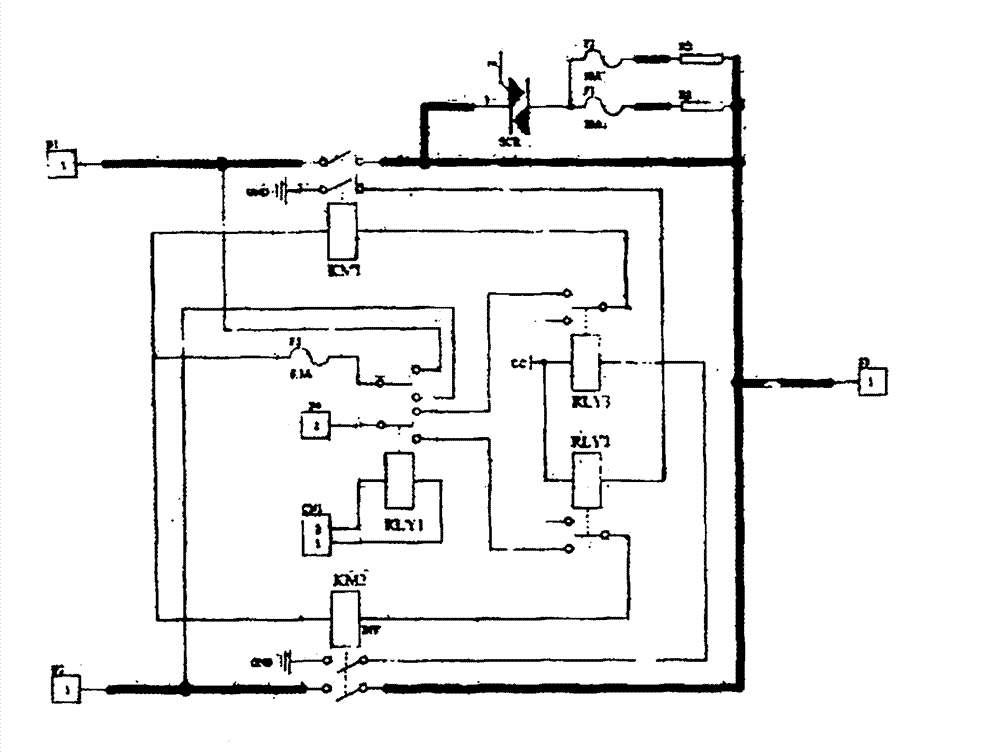 Novel high current switching control device