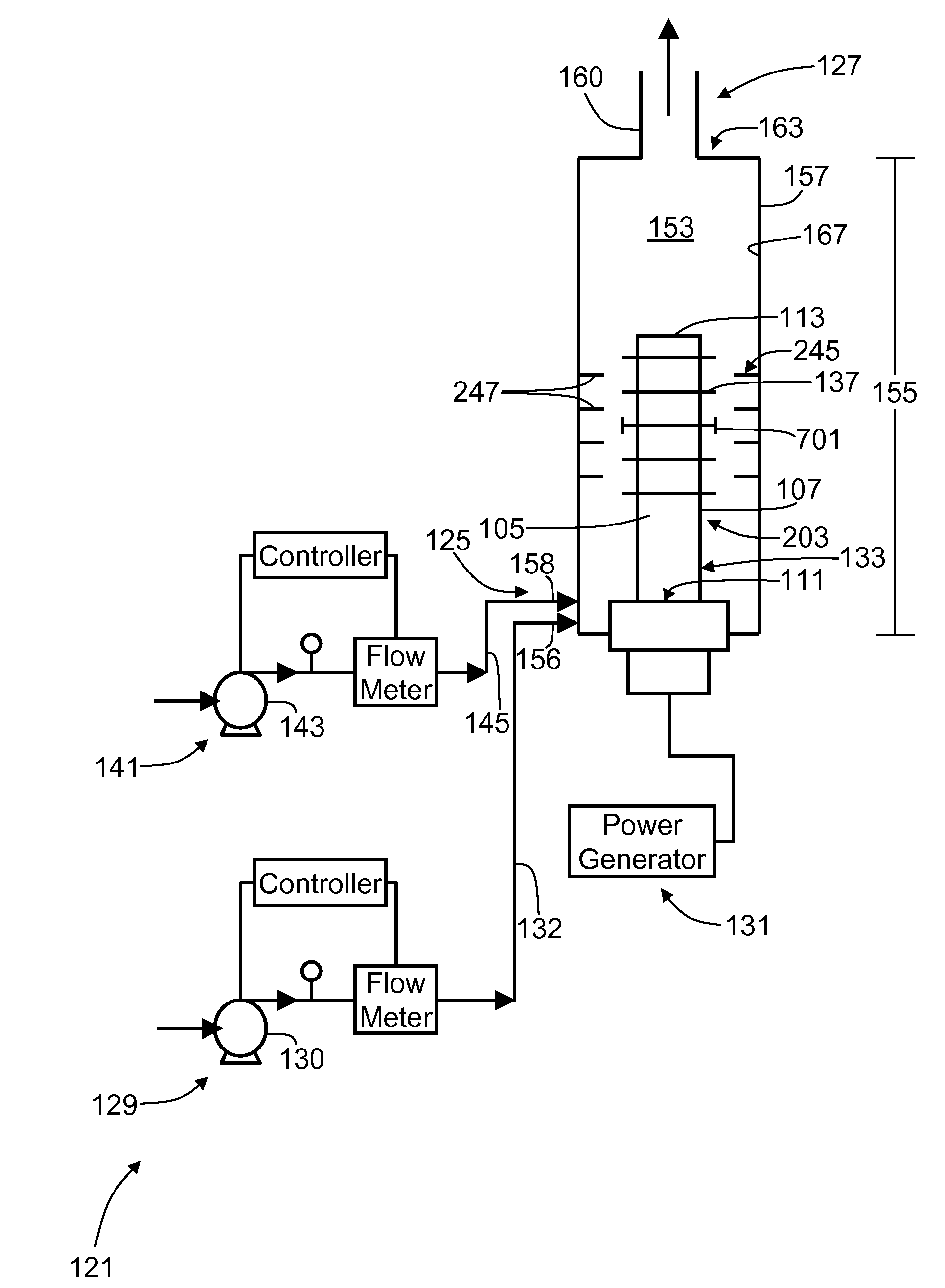 Ultrasonic treatment chamber for preparing antimicrobial formulations