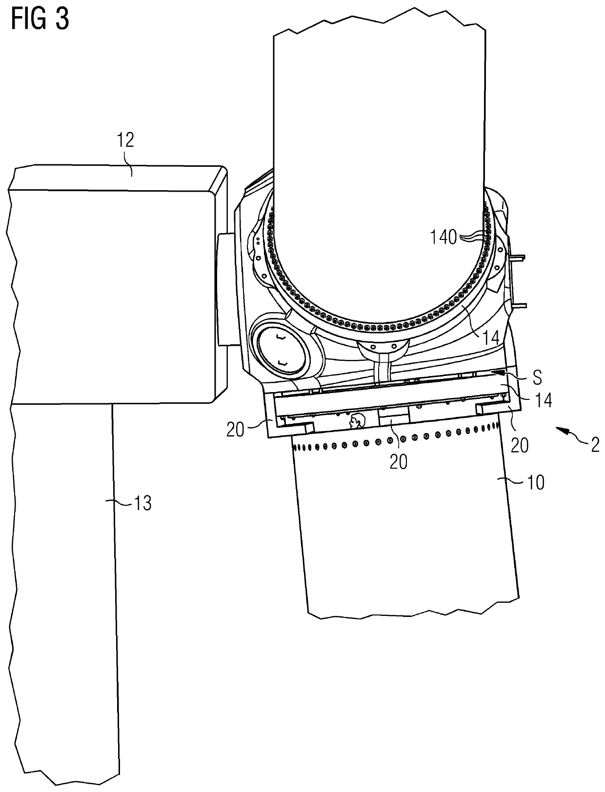 Method of handling a wind turbine rotor blade pitch bearing unit