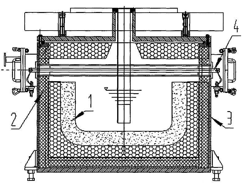 Highly turbocharged low pressure die casting machine