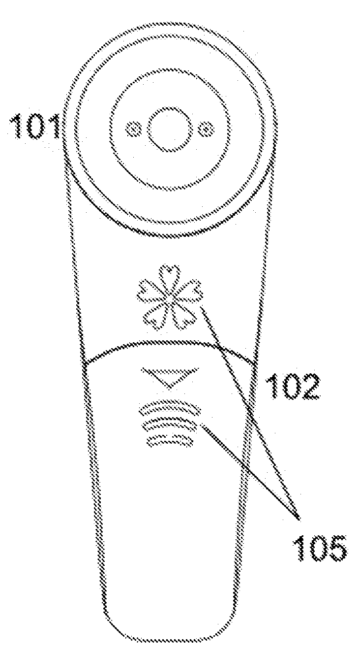 Methods and apparatuses of cosmetic application for visually impaired persons