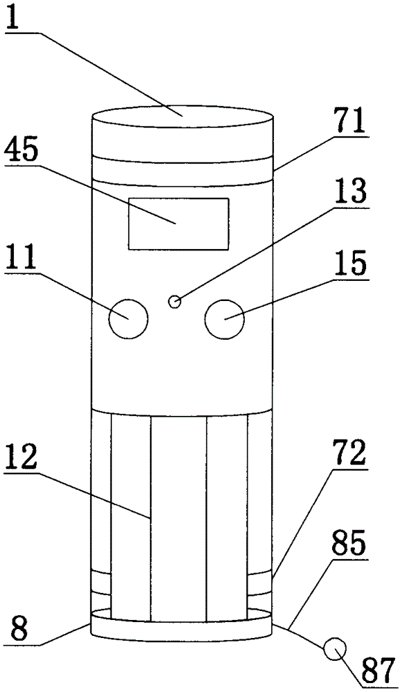 A high voltage electroscope