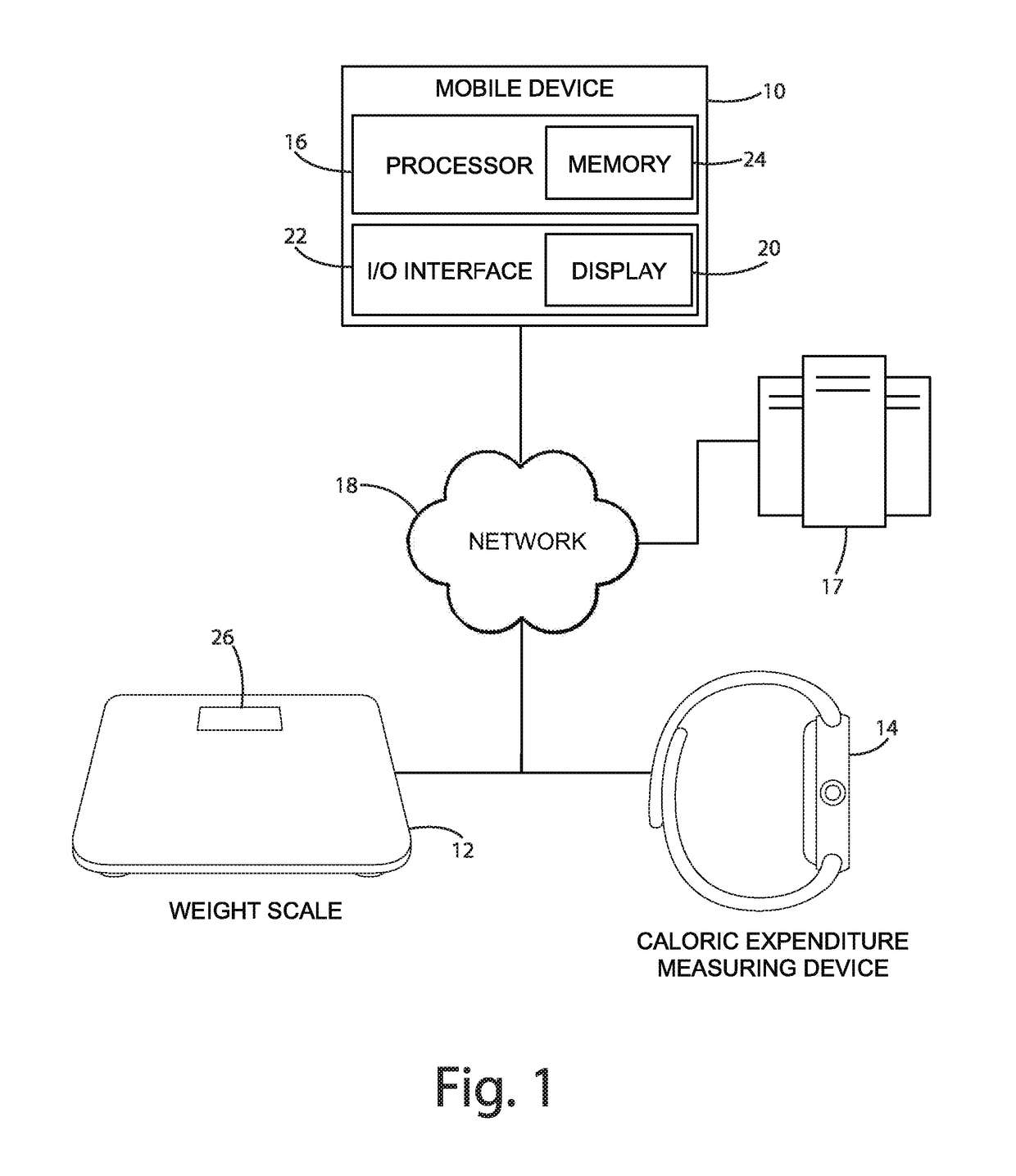 Body weight management and activity tracking system