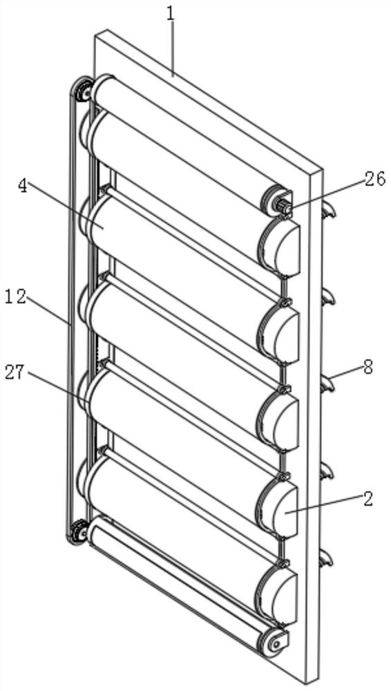 An outdoor power distribution cabinet with moisture-proof function and its use method