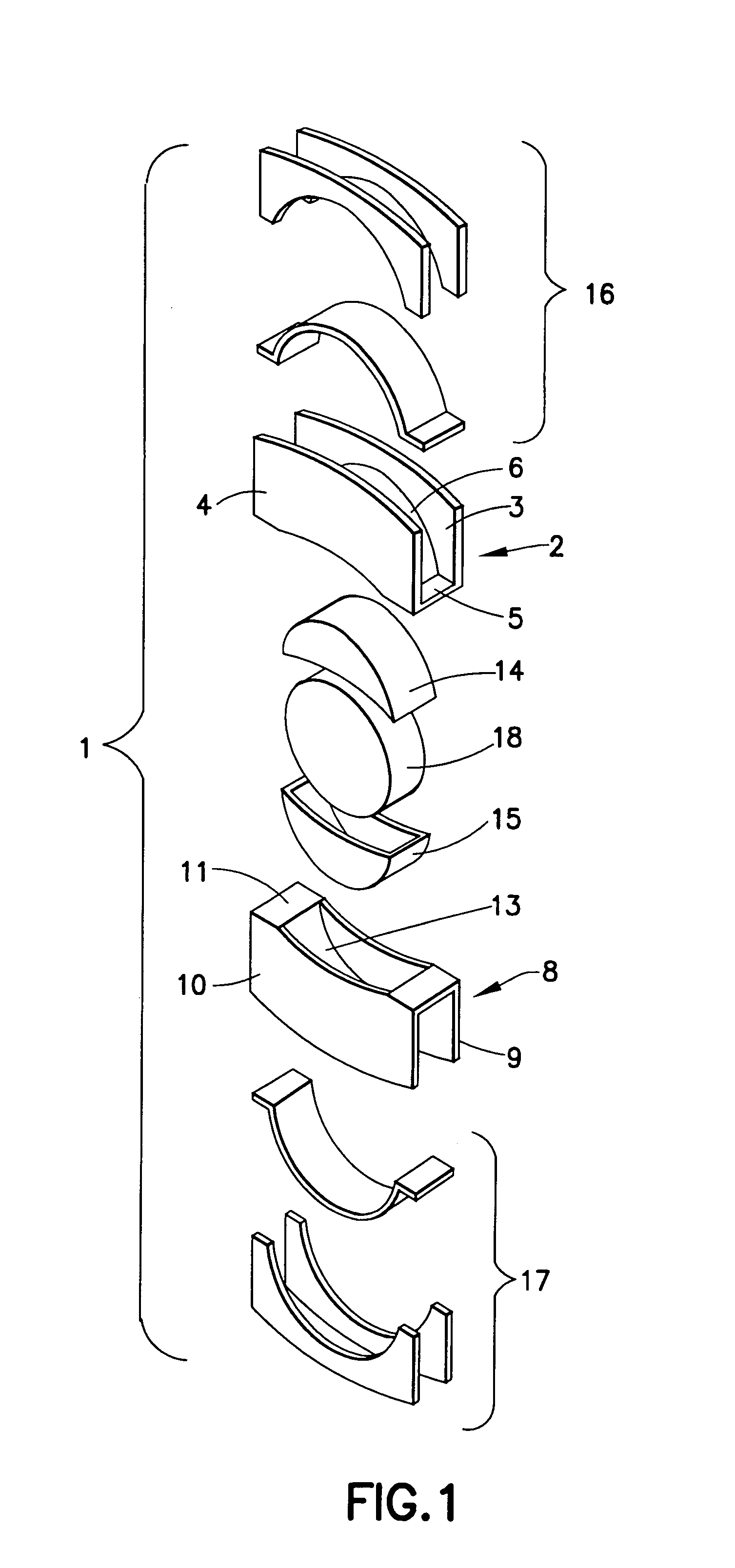 Connector element for a glass post and beam construction