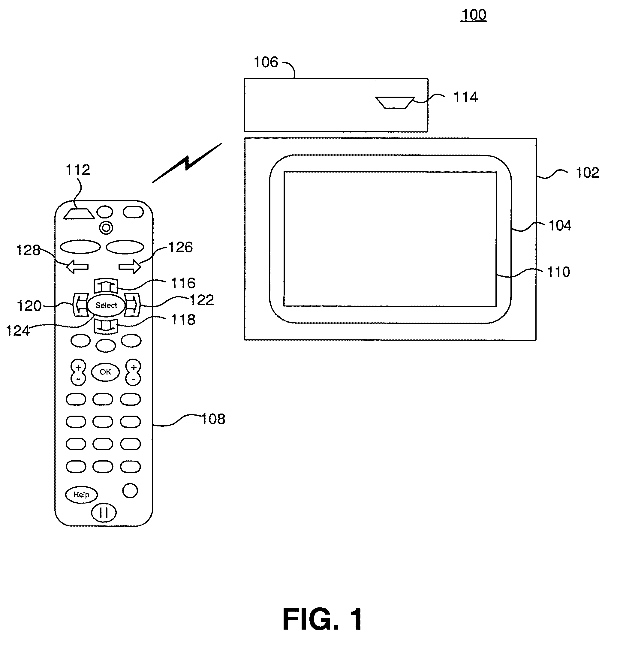 System and method for focused navigation within a user interface