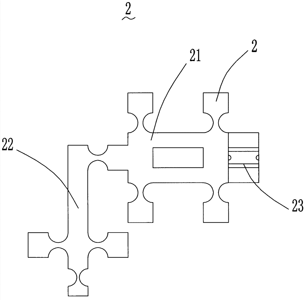 Electric flexible hinge pinhole filter