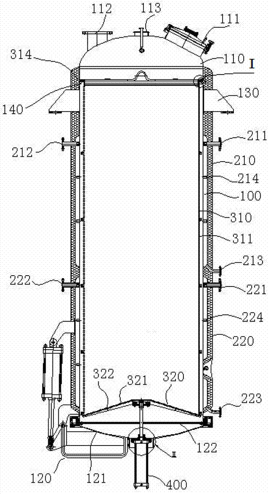 Combined type extracting basket extracting tank