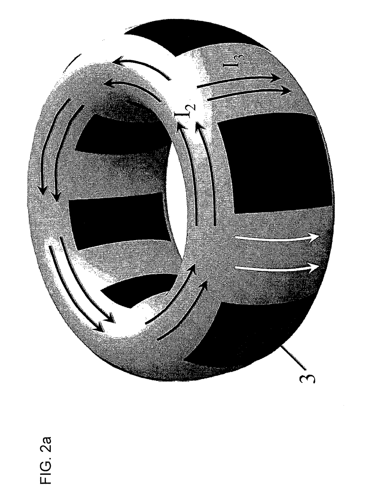 Efficient passive broadband gyrator