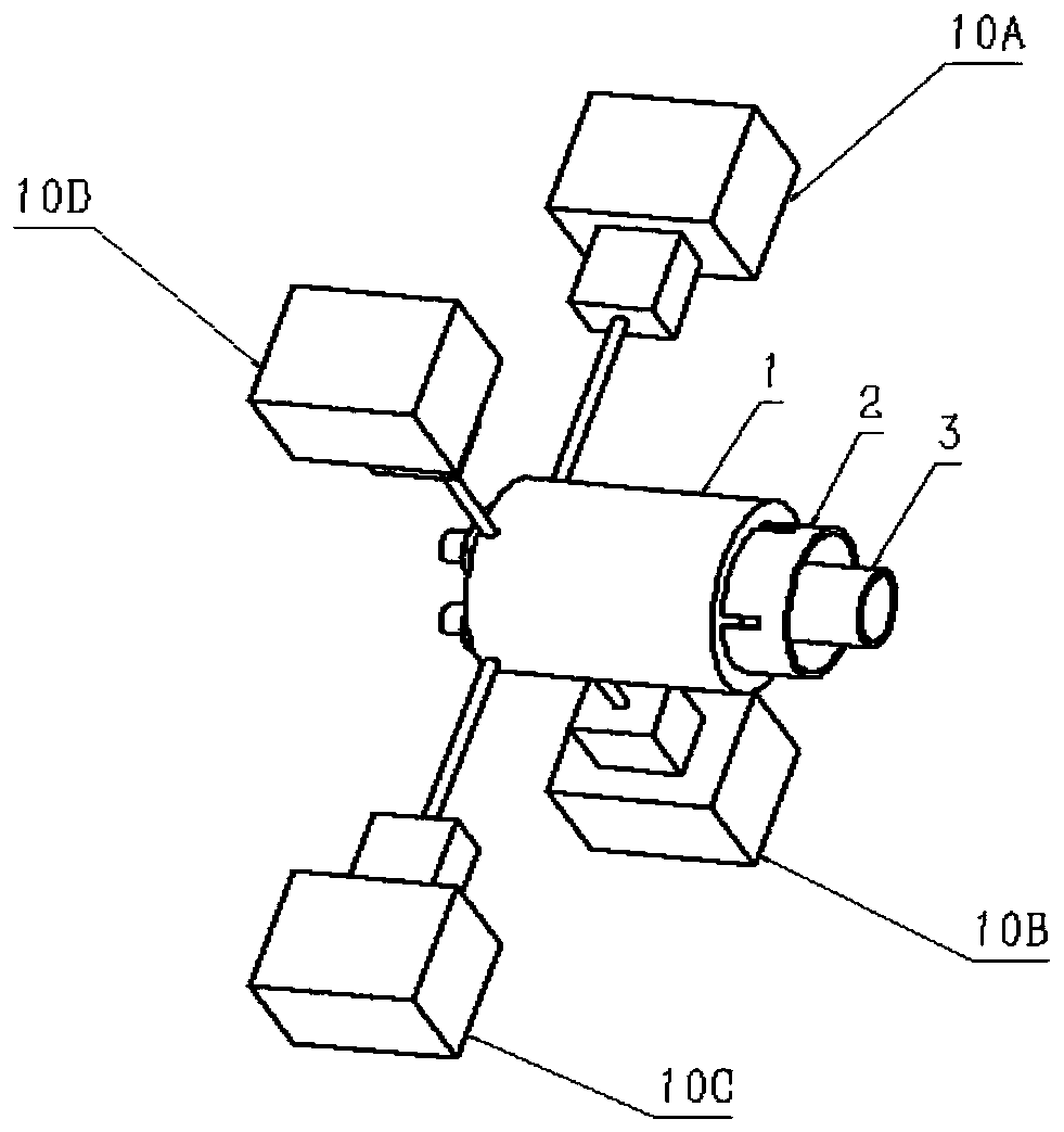 A coaxial double ring cathode online adjustment device applied in rbwo