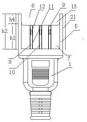 Detachable plug