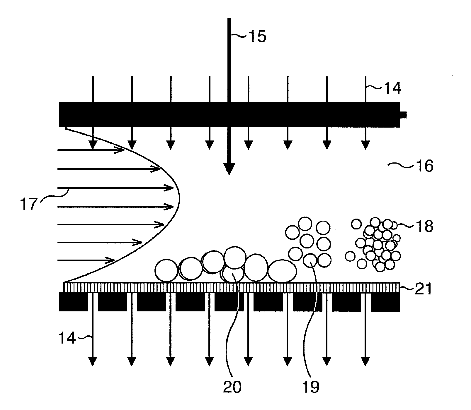 Method of analyzing particle size distribution of particles in metal material