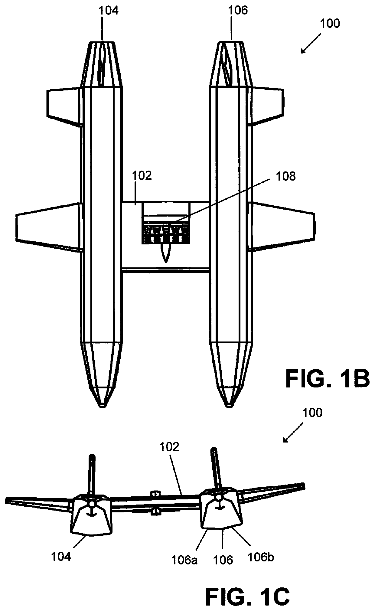 Center of gravity propulsion space launch vehicles