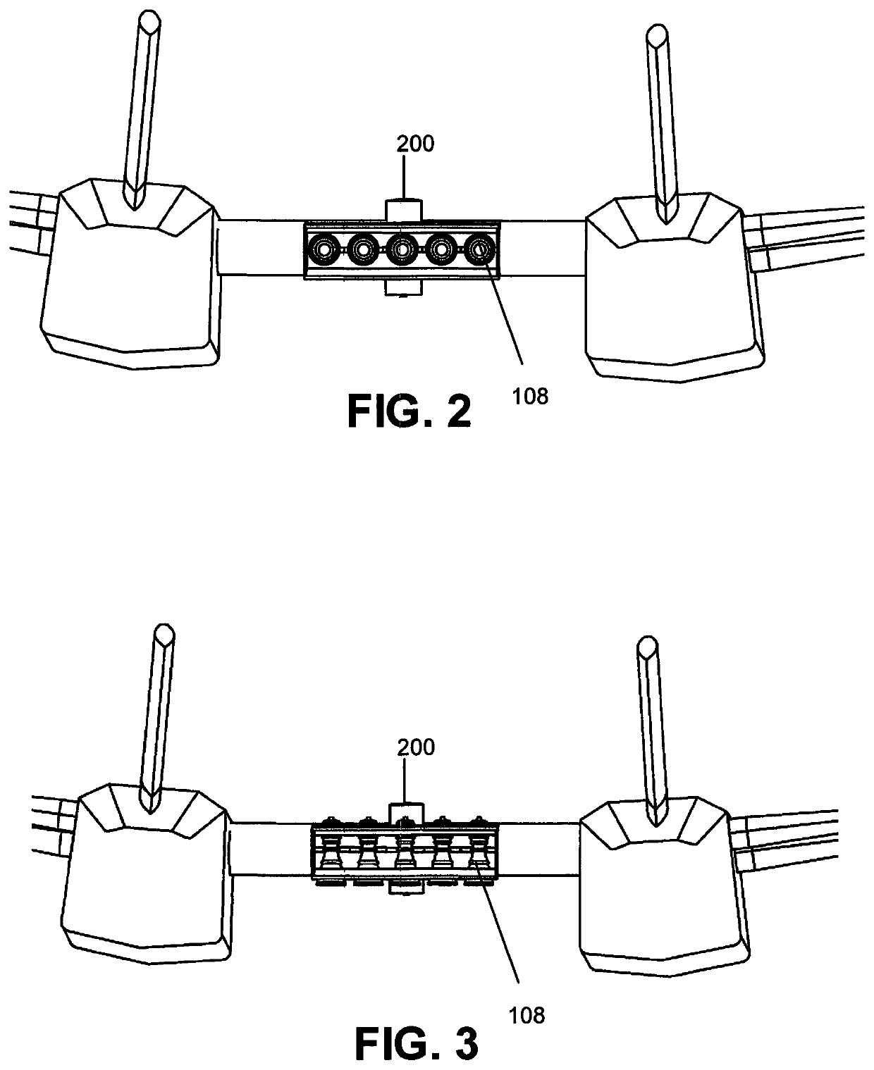 Center of gravity propulsion space launch vehicles