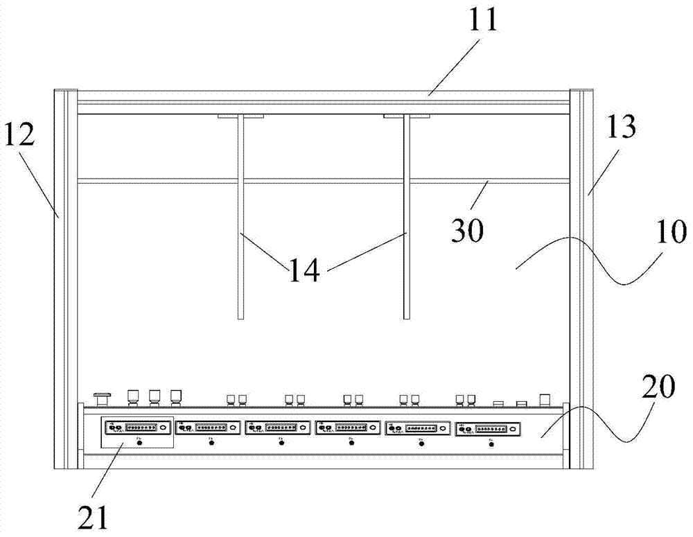 Calibration device and system of split core type current transformer