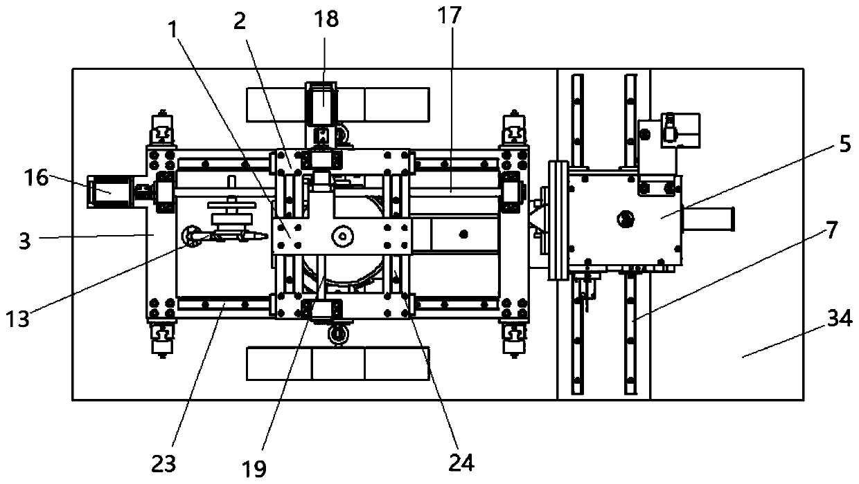 Laser and magnetorheological fluid coupling polishing device