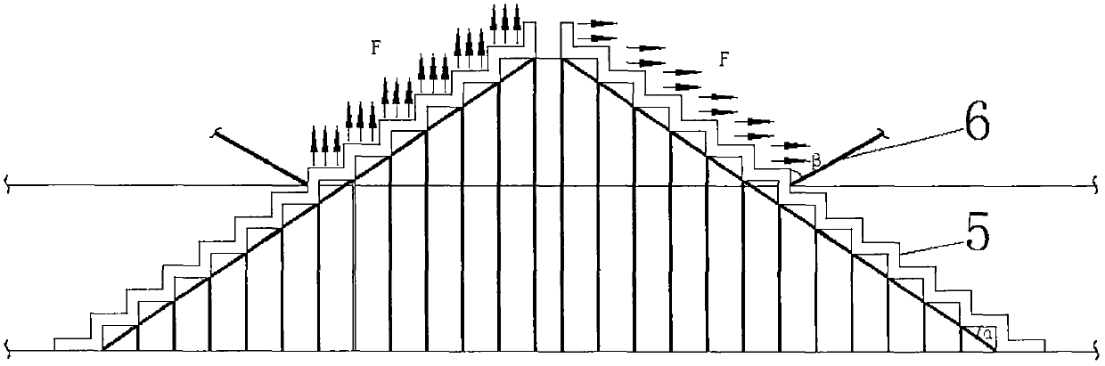 A permeable asphalt concrete structure and its construction method