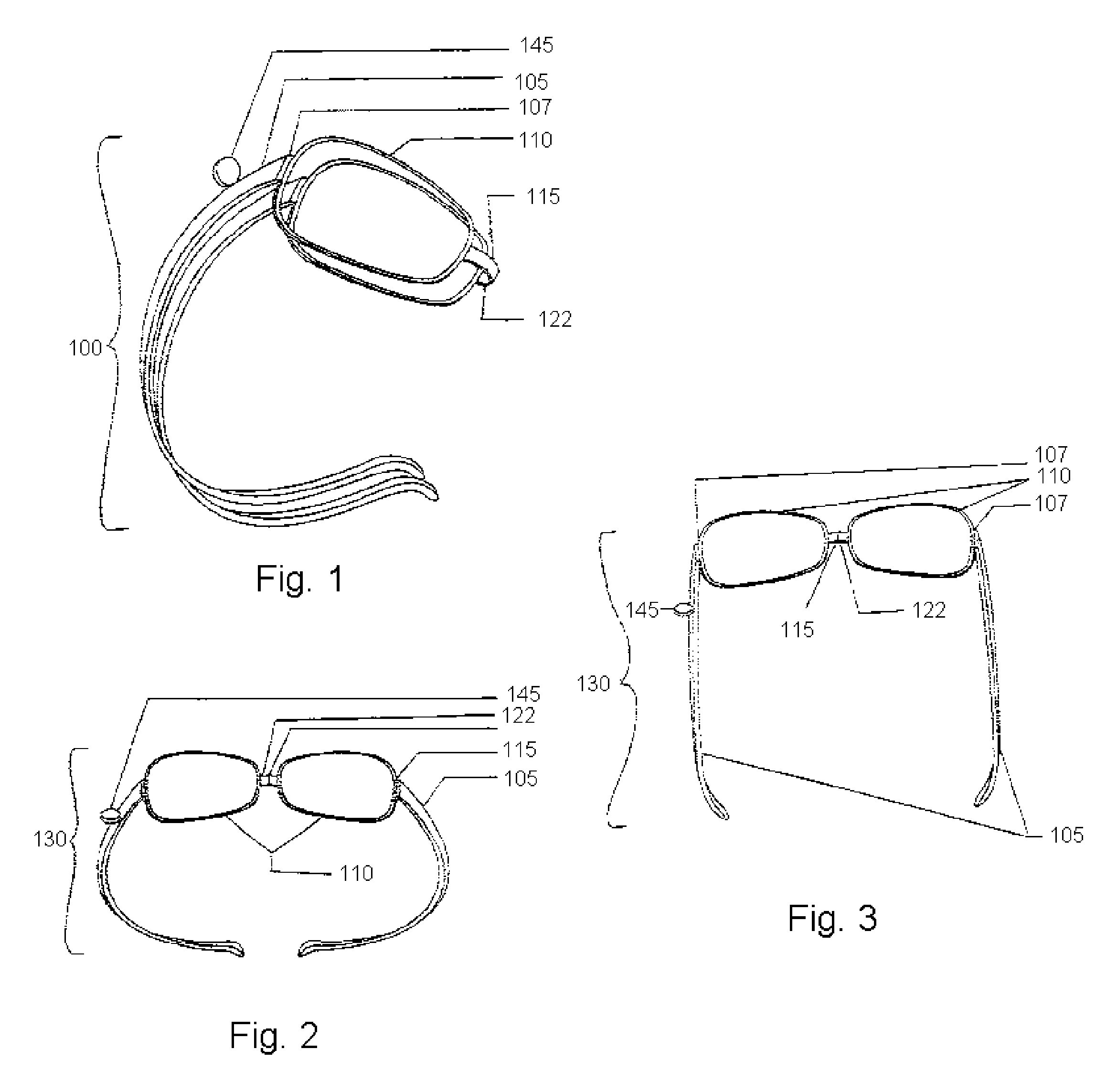 Eyewear Frame and Storage Mechanism