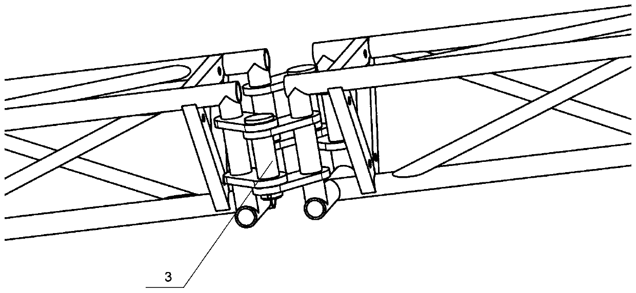 Novel fixed-wing unmanned aerial vehicle skyhook recovery mechanism and recovery method