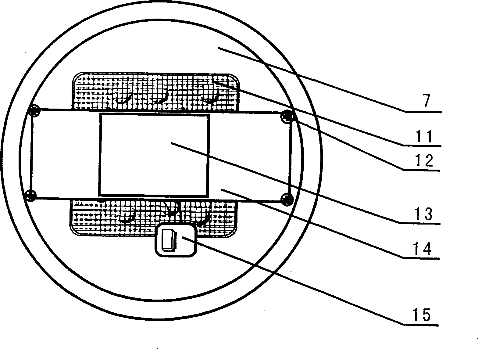 Laser moxibustion instrument