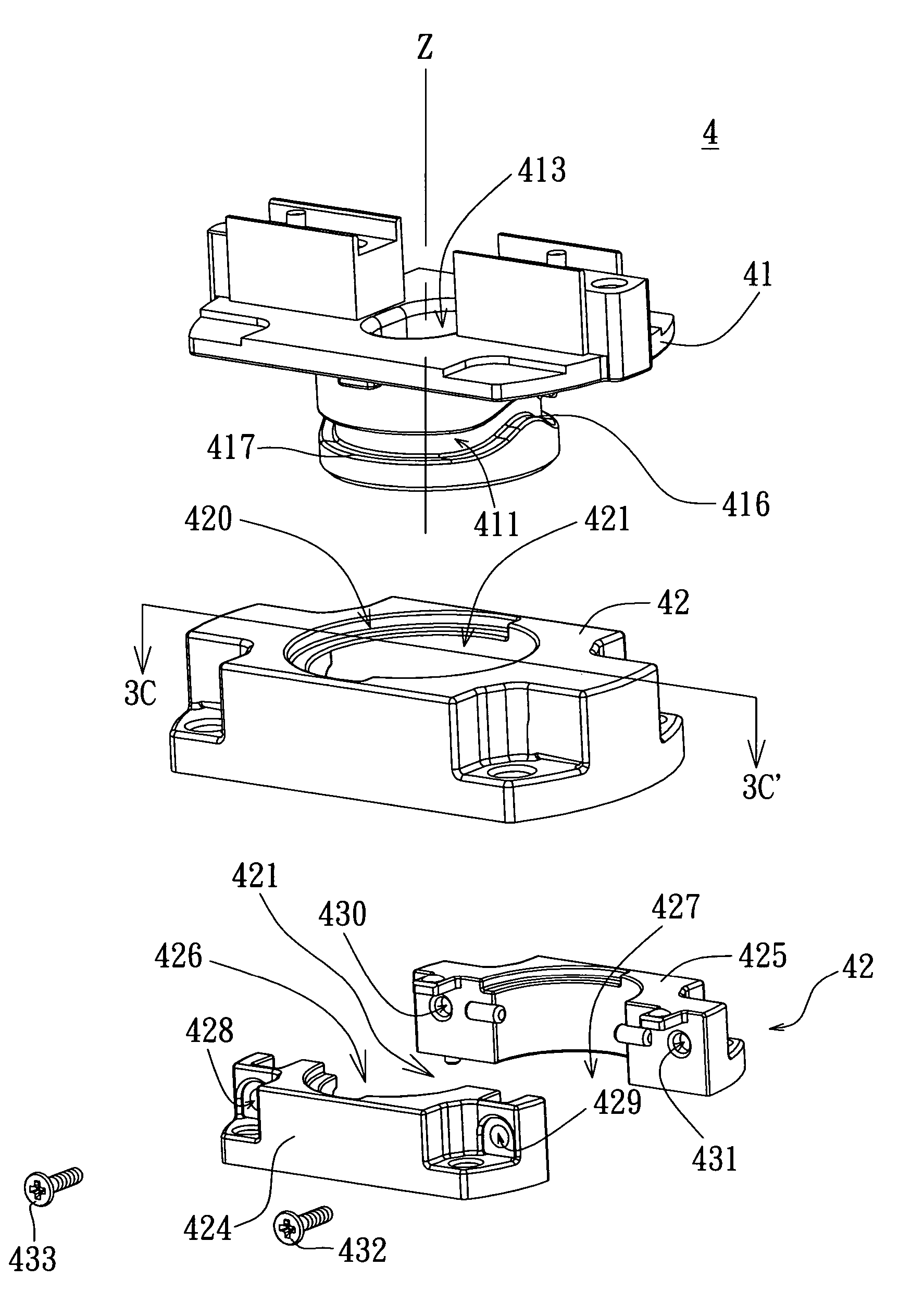 Pivotal device