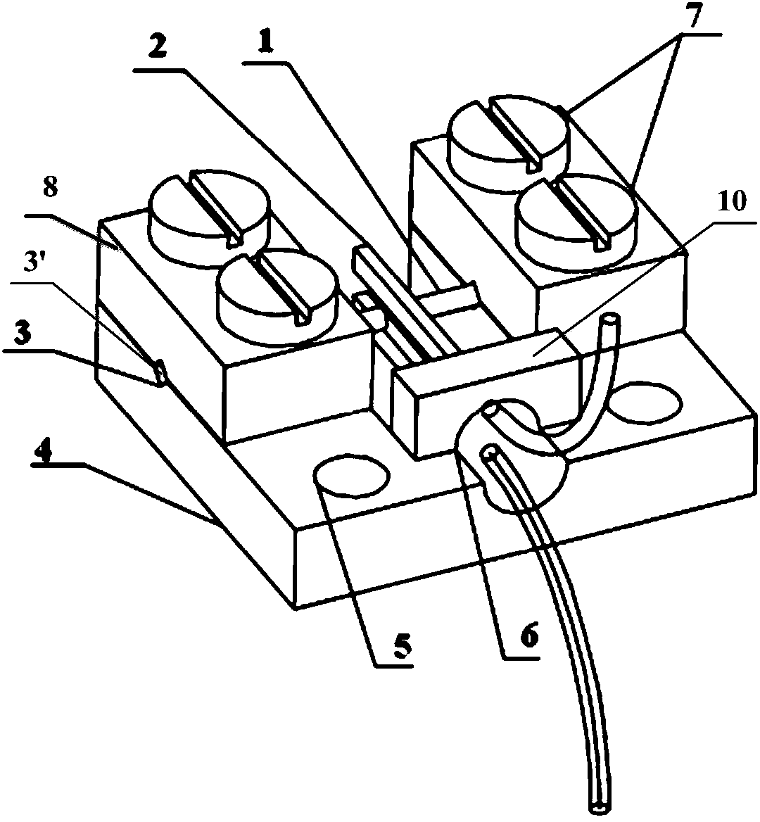 Enhancement type quartz tuning fork encapsulating device