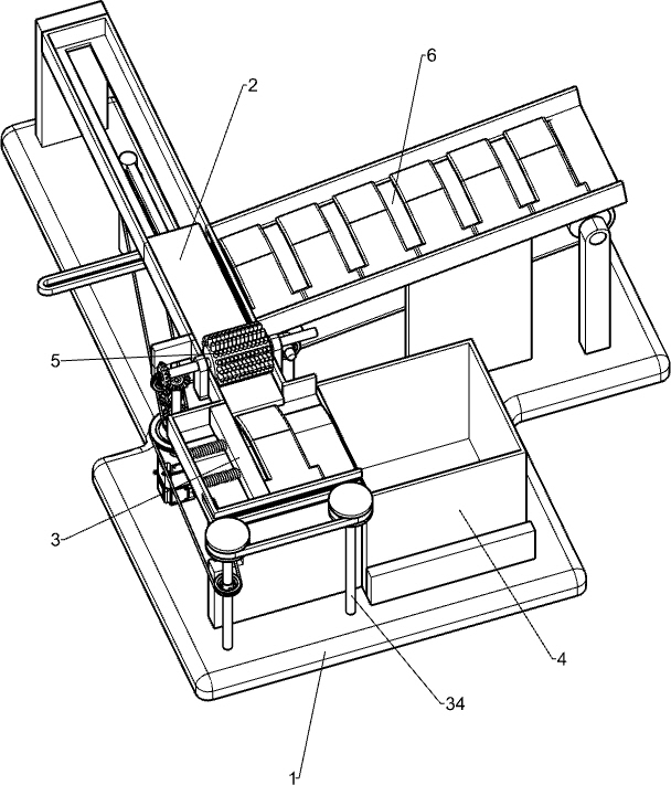 Transfer printing component feeding machine