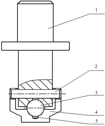 Universal self-adaption fixture for sliding friction-wear test