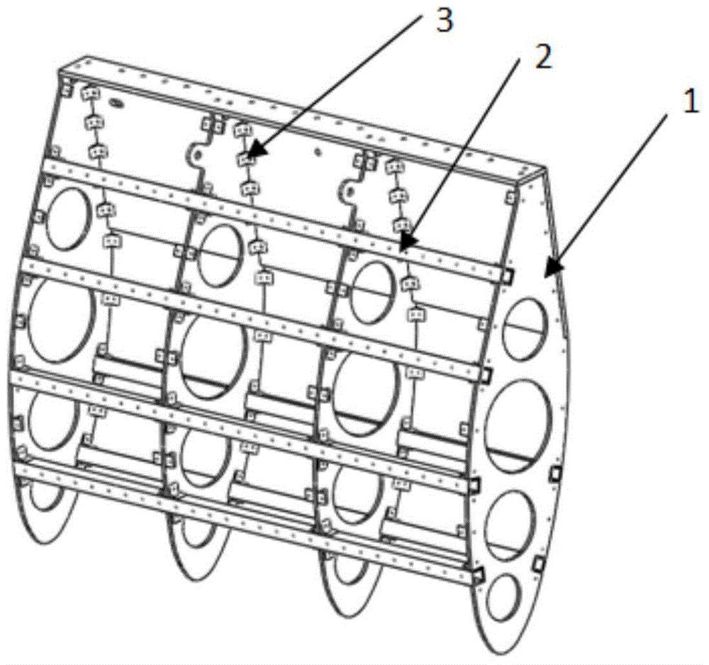 Air deflector director assembly tool set and application method thereof