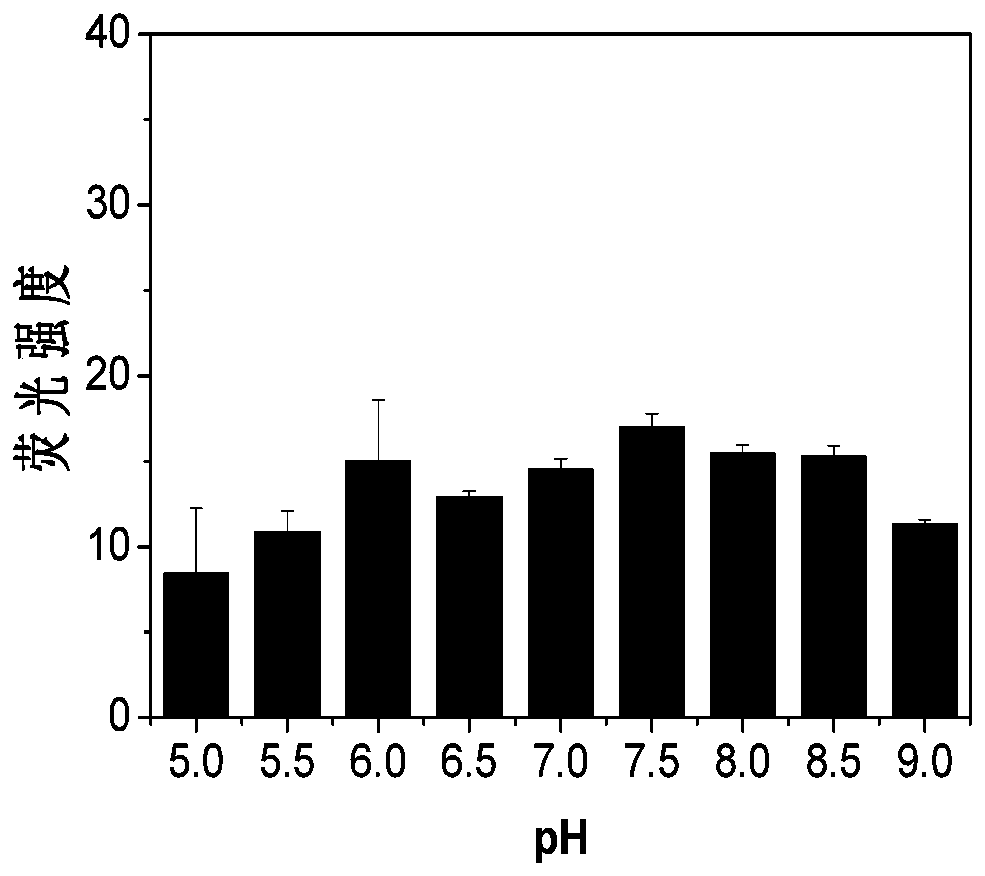 A kind of carboxylesterase fluorescent probe and its preparation method and application