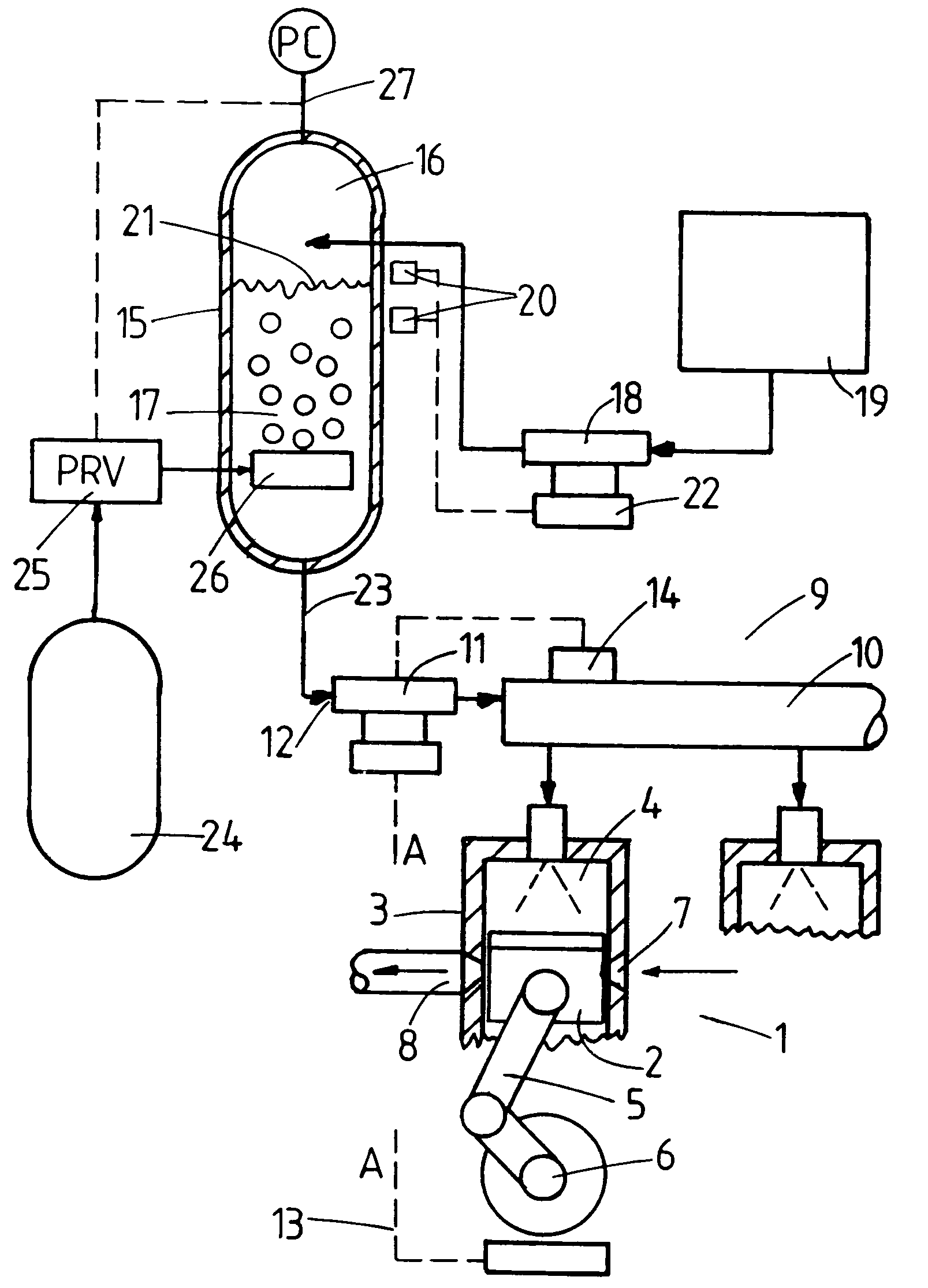 Supplementary slurry fuel atomizer and supply system