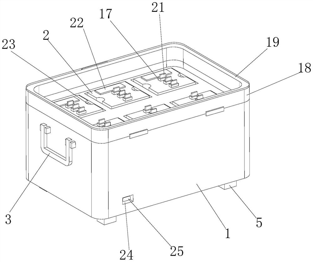 Wireless charging device for outdoor electronic communication equipment based on Internet of Things