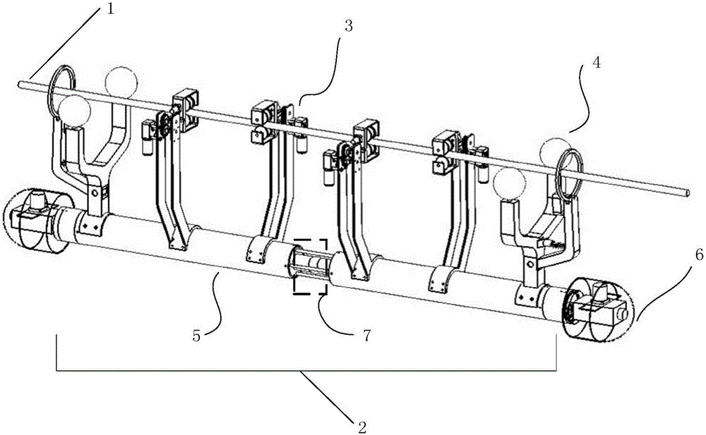 Line inspection robot