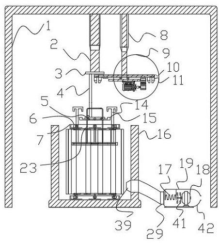 Wrench painting equipment with quick-dry function