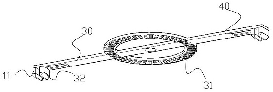 Wrench painting equipment with quick-dry function