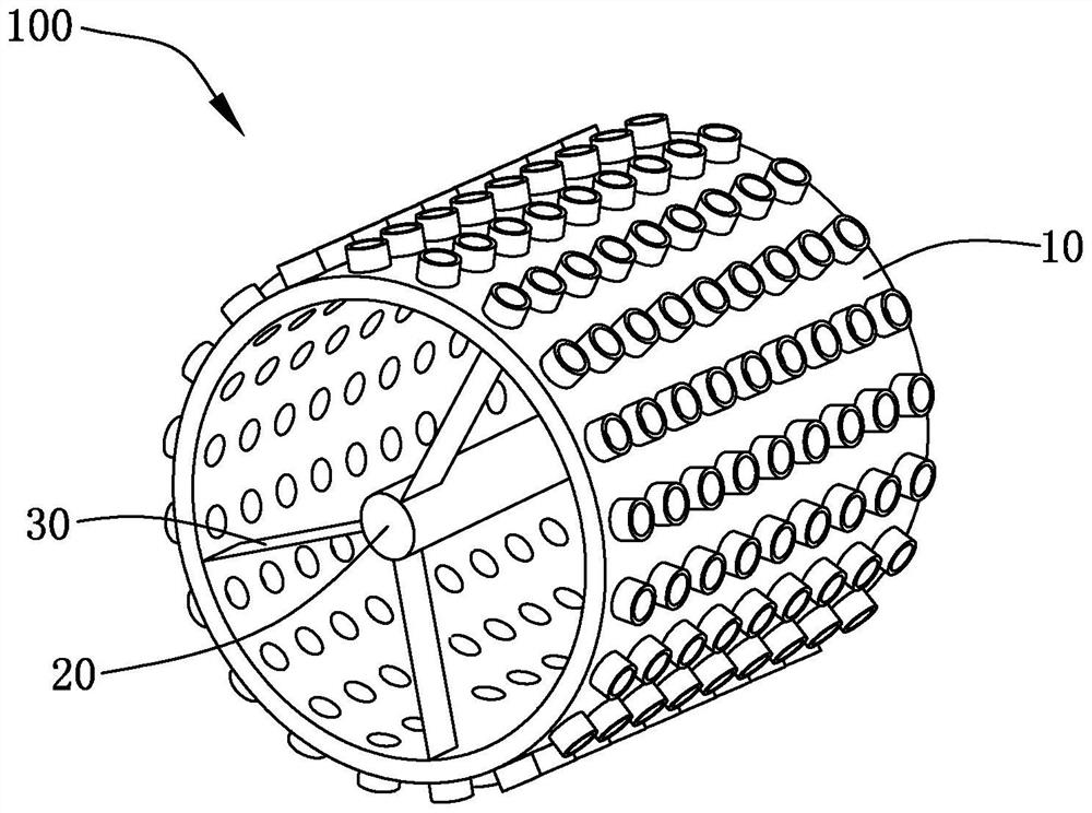 Uncaria and uncaria steam separation device