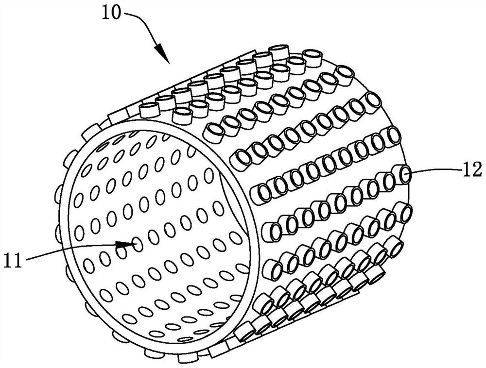 Uncaria and uncaria steam separation device