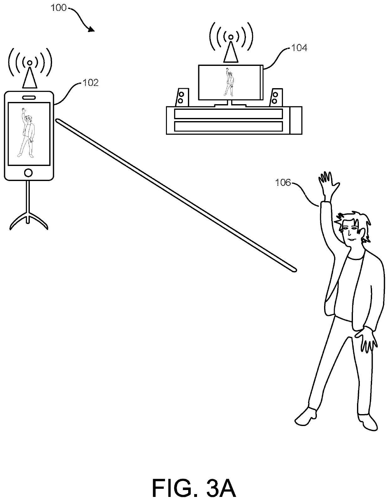 Distributed Application Platform Projected on a Secondary Display for Entertainment, Gaming and Learning with Intelligent Gesture Interactions and Complex Input Composition for Control