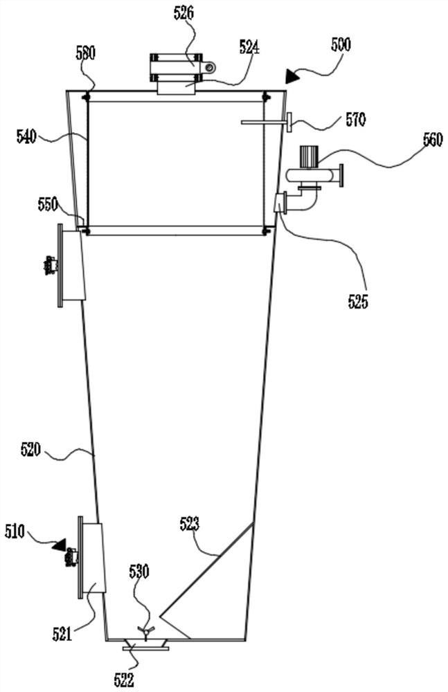 A solid fuel spiral dry distillation machine